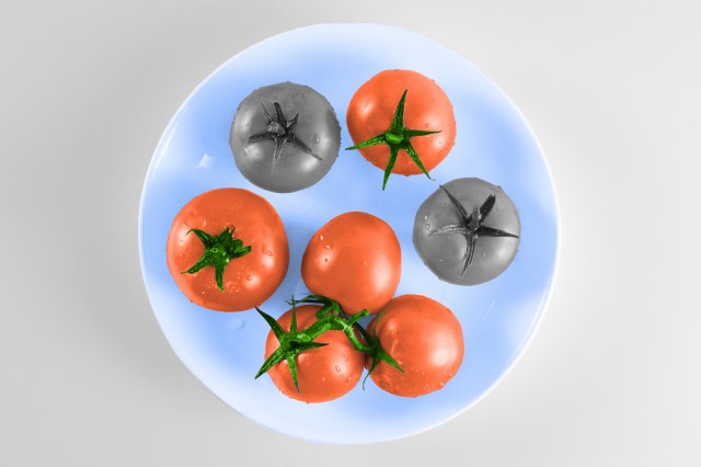Tomatoes on a plate